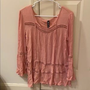 Long Pink Top